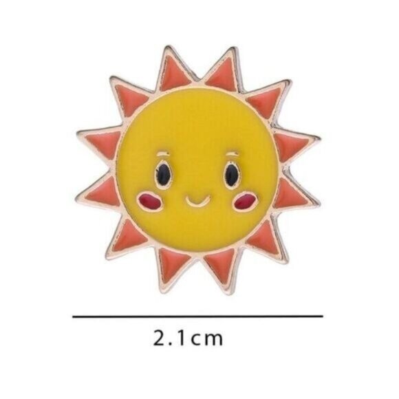 3/20 Sun Shining Enamel Pin - Picture 1 of 1